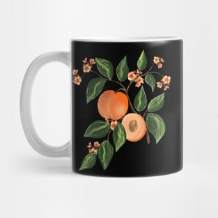 Peach pattern 6 Mug